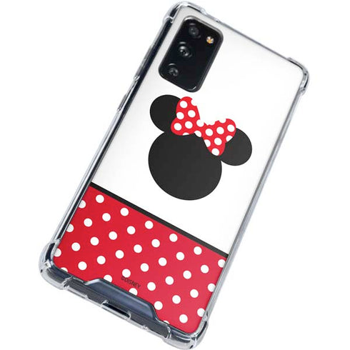 Disney Minnie Mouse Symbol Galaxy S20 FE Clear Case